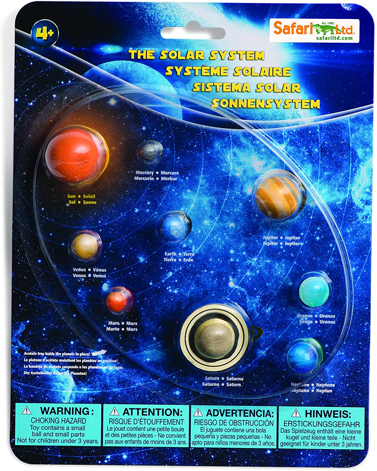 Safari Ltd - The Solar System - Miniature Model of Planets