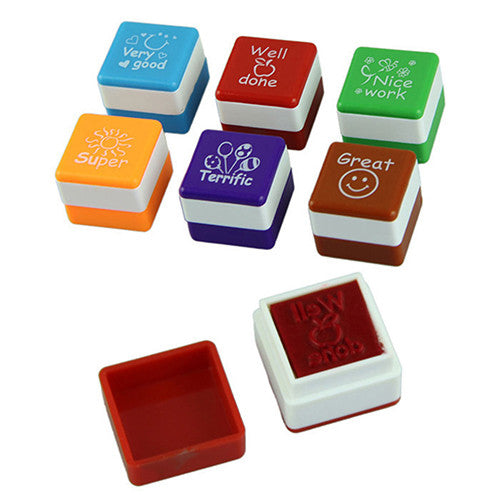 Teachers Stamper Self Inking Praise Reward Stamps