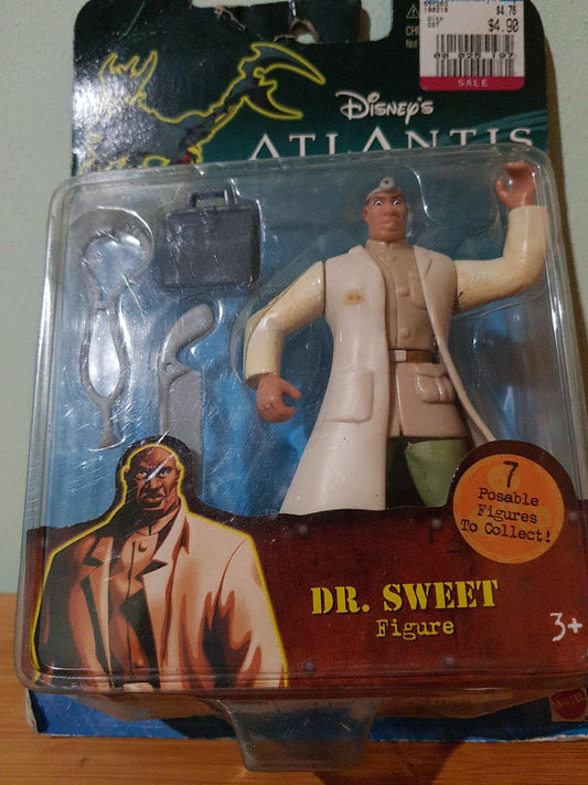 "Atlantis" Dr. Sweet action figure from "Disney"