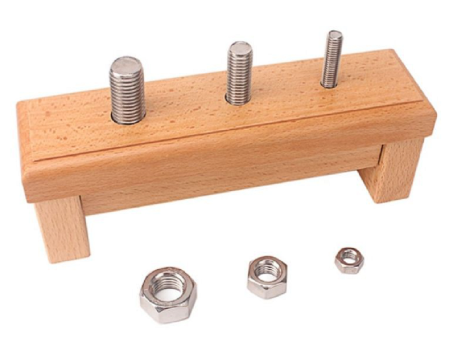 Montessori Toddler Nuts and Bolts Set B