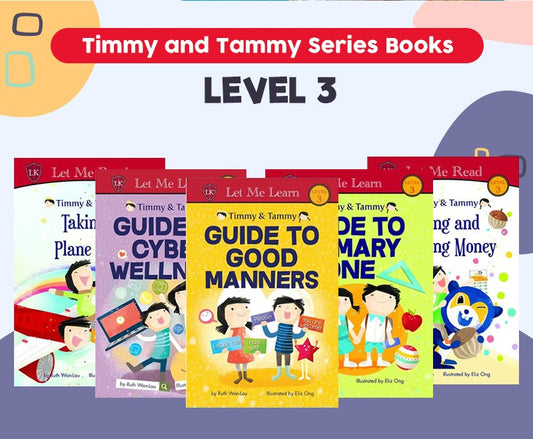 Original Timmy and Tammy Series Books - Level 3 - Children Books -  Local Singapore Context